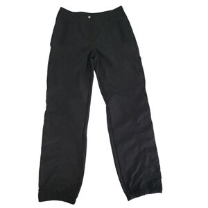 iBLUES Made in Italy vintage Black Pants with zippers and elastic (42 - US 6)